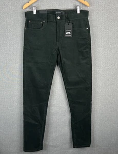 Club Monaco Corduroy Pants Womens 31 Super Slim in Green New - Picture 1 of 12