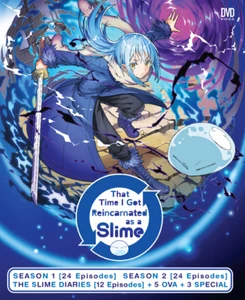 Tensei Shitara Slime Datta Ken | Sea. 1 + 2 + 5 OVA + Slime Dairies | Dual Audio - Picture 1 of 3
