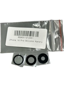 VETRINO VETRO LENTE FOTOCAMERA POSTERIORE IPHONE 14 PRO CON BIADESIVO - Bild 1 von 4
