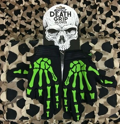 NUEVOS GUANTES DE PAINTBALL MEDIANOS Exalt Death Grip - Lima Foto 1 de 4