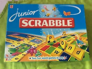 BOARD GAME.JUNIOR SCRABBLE.JNR.MATTEL - Foto 1 di 6
