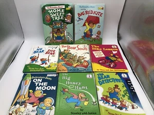 Lot 8 Berenstain Bears I can Read Beginner Books Bear Scouts Bike Lesson + - Picture 1 of 11