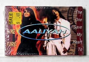 Aaliyah - Hot Like Fire NEW/SEALED (Cassette Single) *RARE* buy 2 get 1 FREE - Picture 1 of 4