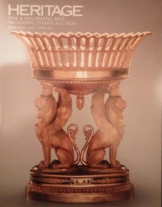 Heritage Auction Catalog Fine Decorative Arts w/ Estates June 19-21 2015 Coins - Picture 1 of 1
