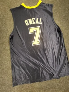 NBA Indiana Pacers Jermaine O'Neal Jersey #7 Mens Size L - Picture 1 of 8