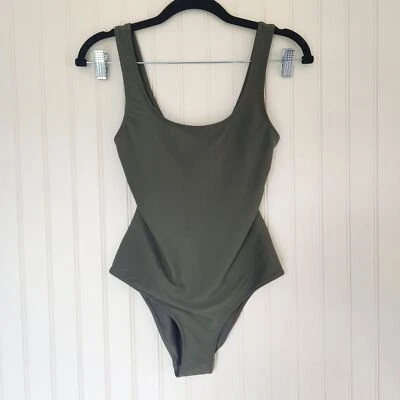 NUEVO H&M Traje de Baño de Una Pieza Vacaciones Playa Verde XS Foto 1 de 4
