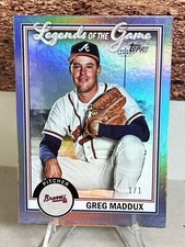 2023 Topps Series 2 - Greg Maddux Legends of the Game 1/1 PLATINUM Insert #LG-19