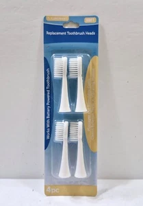 Luminant Soft ELECTRIC TOOTHBRUSH REPLACEMENT HEADS Soft 4 Pack New Sealed - Picture 1 of 2