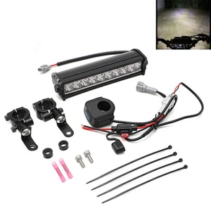LED Headlight Bar Lighting Kit For Suzuki DRZ400 S/M RM-Z250 RM85/250 DR200 JR50 - Picture 1 of 13