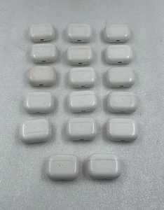[LOT 17] Apple AirPods Pro 1ère génération boîtier de charge A2190 remplacement OEM * POUR PIÈCE - Photo 1 sur 8