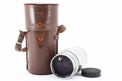 RARE [Exc+5] CANON 85mm f/1.9 Leica screw mount L39 LTM w/Case From JAPAN - Image 1 of 4