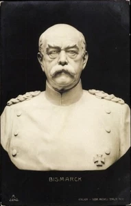 Ak Plastik Otto von Bismarck, Herzog zu Lauenburg, Bundeskanzler,... - 4217095 - Bild 1 von 2