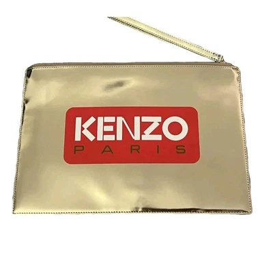 Kenzo Gold Clutch - Image 1 of 4