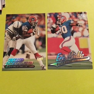 2) ERIC MOULDS - BUFFALO BILLS - 2000 FLEER ULTRA #192 & 1997 FLEER ULTRA #65 - Imagen 1 de 15