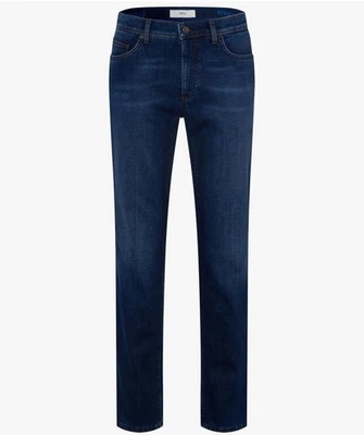 Pantalones de mezclilla térmicos estilo Cádiz BRAX para hombre algodón elástico azul medio W40 L36 nuevos con etiquetas Foto 1 de 4