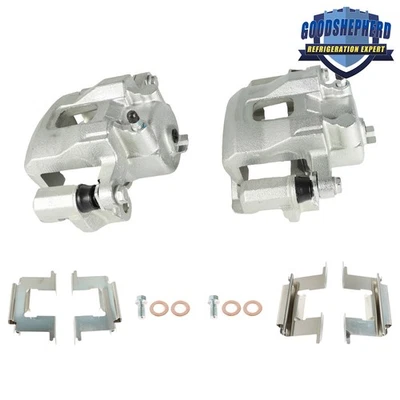 Pinzas de freno de pistón único delanteras izquierda derecha para camioneta Nissan 1986 1987-2004 Foto 1 de 4