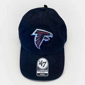Atlanta Falcons NFL Hat Cap Size S Fitted Black 47 Brand Franchise Football NWT - Picture 1 of 13