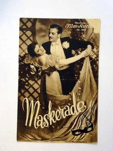 Maskerade, Paula Wessely - Illustrierter Film Kurier - WFK 822 ungelocht (10/22) - Picture 1 of 1