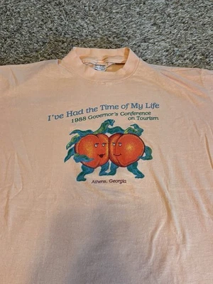 Camiseta vintage 1988 Athens Georgia turismo histórico XL Foto 1 de 4