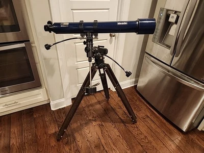 Meade Model 320 80mm f/11 Refractor Telescope - *READ* Missing L-Shaped Scope - Image 1 of 4