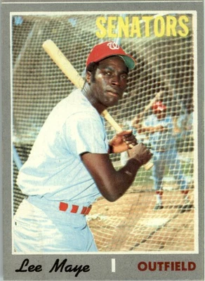 1970 Topps #439 Lee Maye - EX - Image 1 of 2