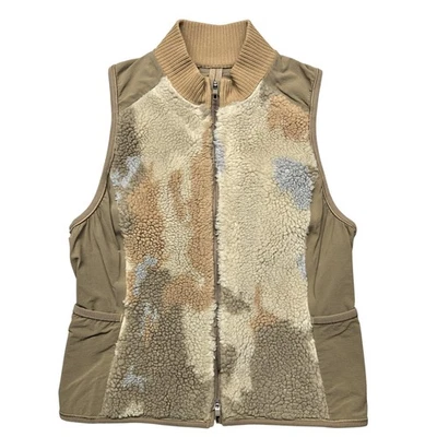 Chaleco de laboratorio Lululemon para mujer XS Sherpa polar lana reciclada bolsillos utilitarios raro Foto 1 de 4