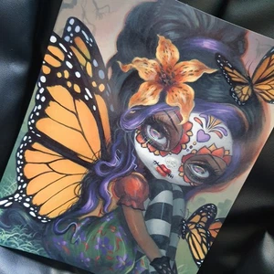 Jasmine Becket-Griffith Sweet Isabella Art Print Milagros Series Day Of The Dead - Picture 1 of 3