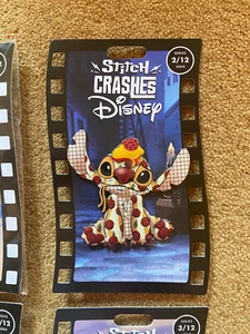 Stitch Crashes Disney Store Pin Lady And The Tramp 2/12 Neu in OVP Limited Release - Bild 1 von 1