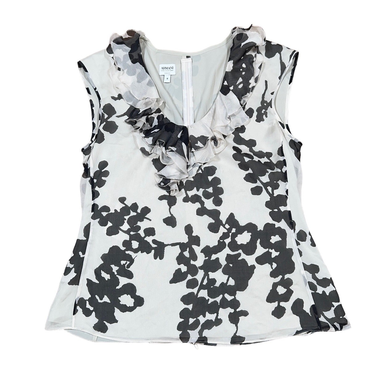 【新品未使用】ARMANI COLLEZIONI シルクレースブラウス 42 Armani Collezioni Silk Blouse Tops for Women for sale | eBay