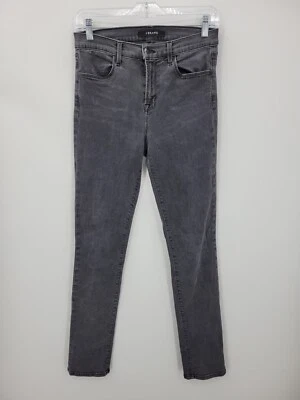 J Brand Jeans Womens 20 Black Wash High Rise Rai Skinny Stretch Denim Pants - Image 1 of 4