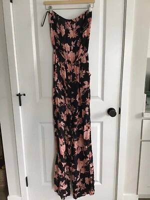 Mono floral sin tirantes Flynn Skye para mujer talla 3 Foto 1 de 4