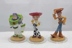 Disney Infinity 1.0 Toy Story Figures – Lot of 3 - Buzz, Jessie, Woody - Picture 1 of 10