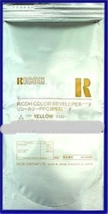 Bolso genuino Ricoh 636840 tipo F amarillo desarrollador A1099680 (1) sellado de fábrica - Imagen 1 de 1