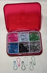 Angebot B:150tlg.Maschenmakierer- Sicherheitsnadeln-Birne Metall,kl.Geschenkidee - Bild 1 von 10