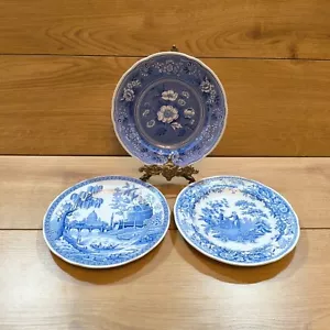 Spode Blue Room Collection Side Plates x 3, 19cm - Picture 1 of 6