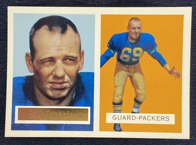 1994 Topps Archives 1957 Gold Parallel Bill Forester #69 Green Bay Packers - Image 1 of 2