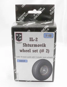 IL-2 Shturmovik Halberd Modelle Radsatz #2 1/48 Bausatz - Bild 1 von 8