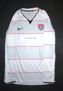 2008 Nike Authentic USA USMNT Long Sleeve Player Issue Soccer Jersey Shirt Kit - Picture 1 of 5