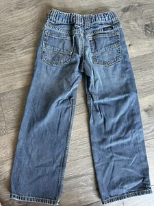 Wrangler Jeans Boys Sz 7 Western denim Stylish Cowboy - Picture 1 of 4