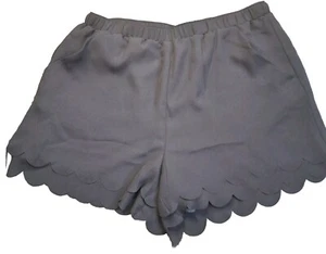 LC Lauren Conrad Black Scallop Lined Shorts  Size XS  - Picture 1 of 12