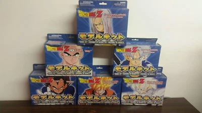 Dragon Ball Z Model Kit Irwin Trunks Vegeta Tien Gohan - Image 1 of 4