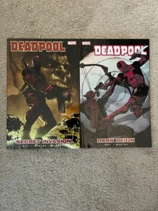 Deadpool, Vol. 1 Secret Invasion & 2: Dark Reign - Very Good - Trade PB - Picture 1 of 2
