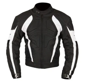 Milano Sport Gamma Motorcycle Jacket White Black XL - Bild 1 von 7