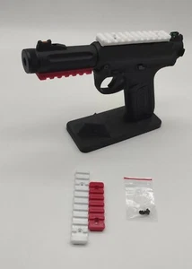 ESOSYSTEM3D SLITTE RAIL SUPERIORE INFERIORE AAP01 SOFTAIR BIANCO / LAMPONE - Foto 1 di 1