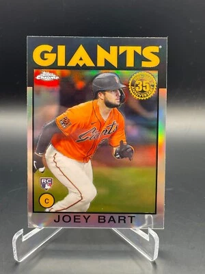 2021 Topps Chrome 1986 Topps Baseball #86BC-15 Joey Bart READ! - Image 1 of 4