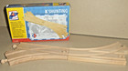 neu: X - Weiche, 2tlg. K Shunting, Holz, für Eisenbahn, Holzeisenbahn, woodyland