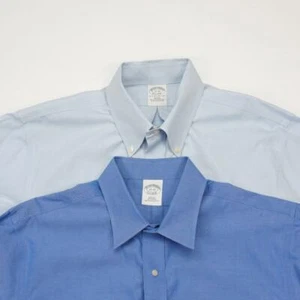 Brooks Brothers Slim Fit Hemd mit Knopfleiste Langarm Herren 17-35 Menge 2 - Bild 1 von 10