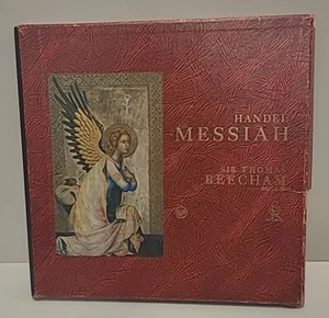 Handel - Messiah : Beecham : Soria Series LD 6409 : 1959 release: 4 disc box set - Picture 1 of 10