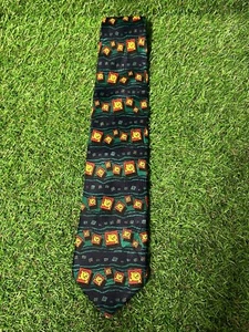 Mr Happy Mr Men neck Tie 90s Vintage Savatini Collectible Novelty NEW - Picture 1 of 5
