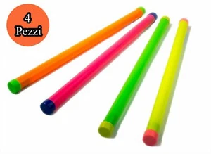 4 PZ TUBO BASTONE SONORO TUBO CHE SUONA TUBO COLORATO USATO IN LOL 43 CM - Photo 1/3